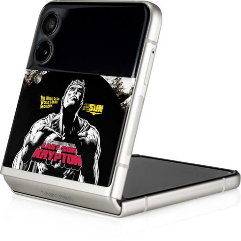 DC Comics Superman Last Son of Krypton Galaxy Z Flip3 5G Skin